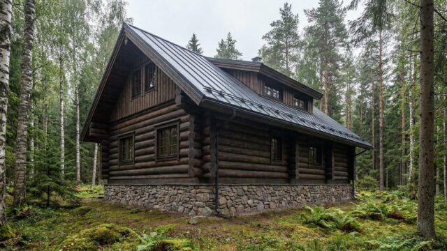 Строительство дома из бревна Санкт-Петербург