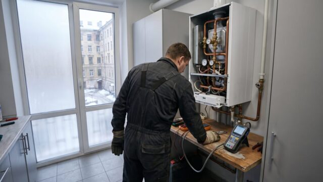 Обслуживание газовых котлов в Санкт-Петербурге