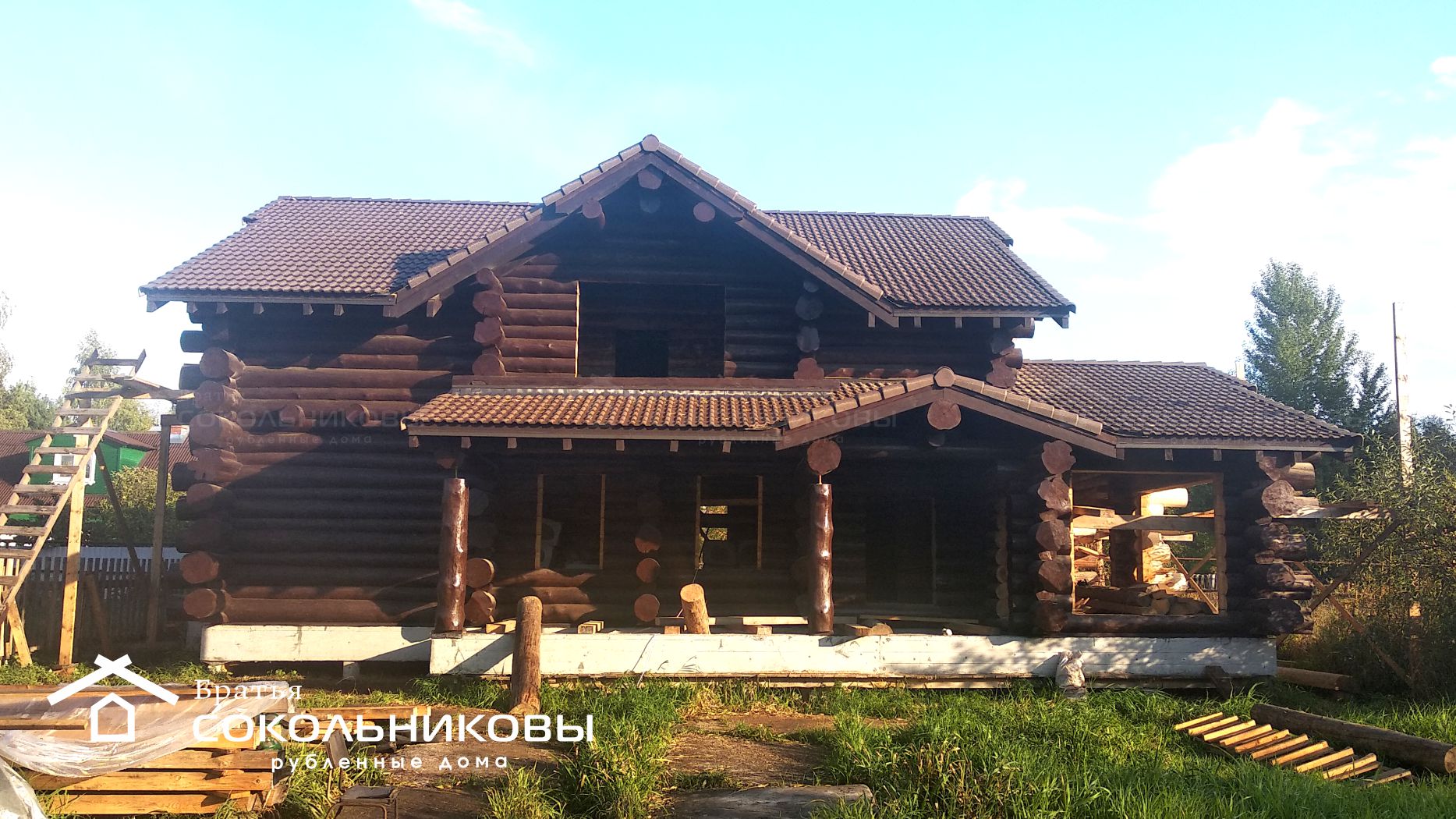 Дом из бревна — Братья Сокольниковы