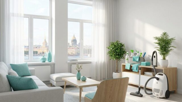 Клининговая компания уборка квартиры Санкт-Петербург