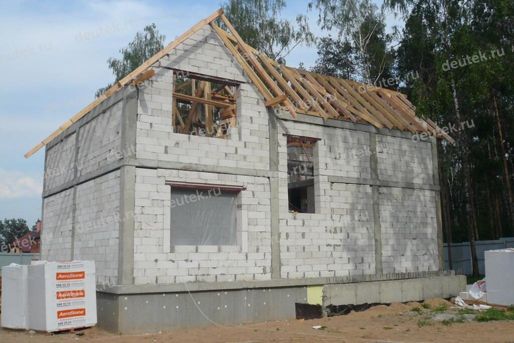 Дом из газобетона — Деутек