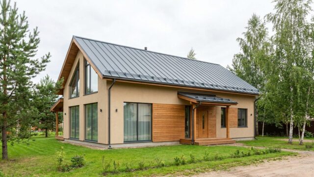 Строительство дома из СИП-панелей в Санкт-Петербурге
